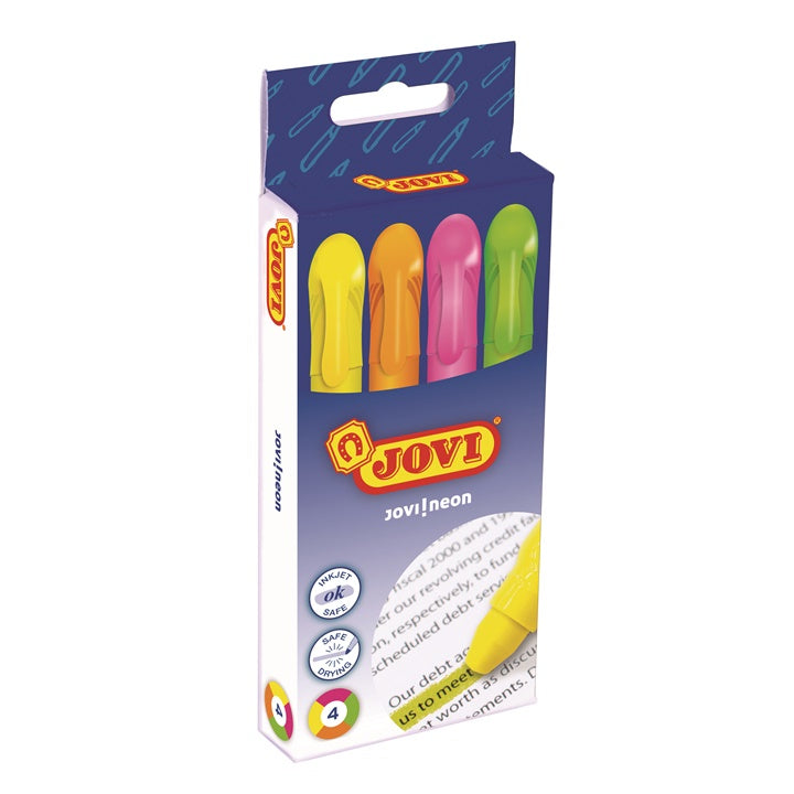 Set di pennarelli in gel JOVI 4 pezzi