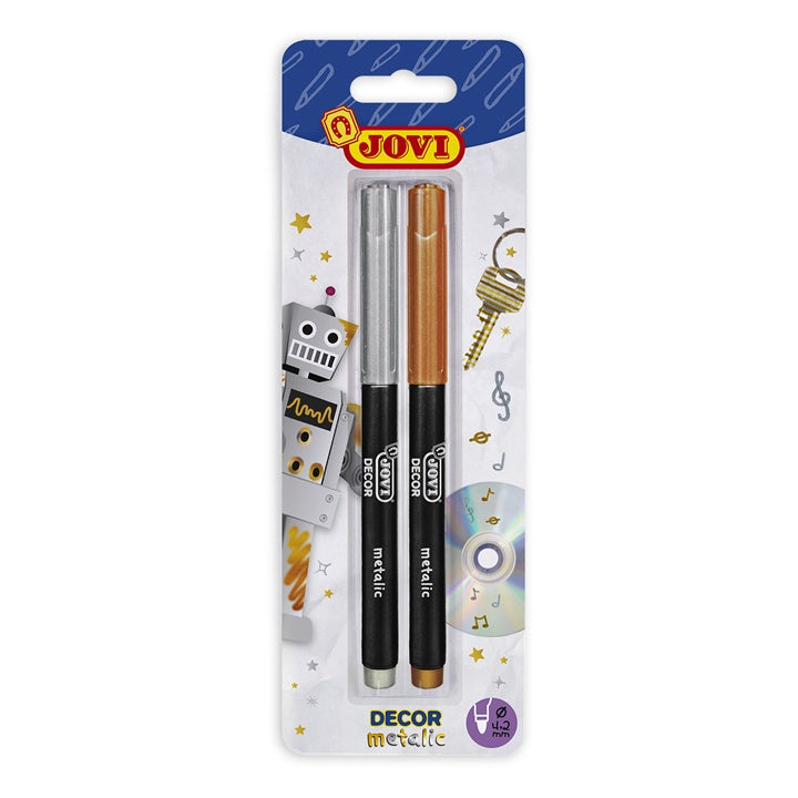 Set di pennarelli metallici JOVI 2 pz.