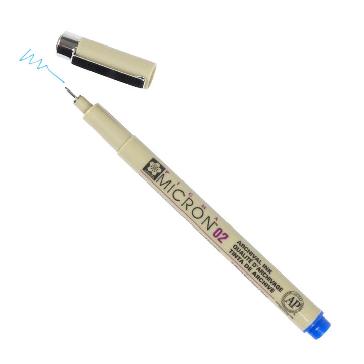 Set di pennarelli per disegno tecnico SAKURA Pigma Micron BLUE | scegli spessore