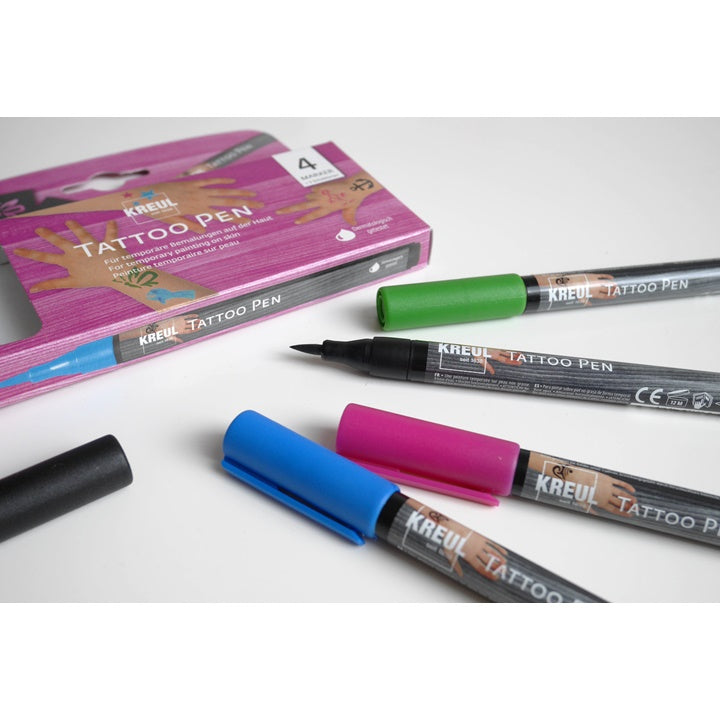 Set di pennarelli per tatuaggi KREUL - 4 pz