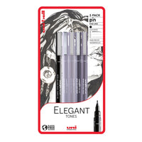 Set di pennarelli UNI PIN fineliner Elegant Tones 5 pz.