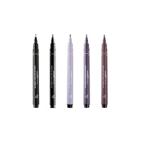Set di pennarelli UNI PIN fineliner Flow and Flourish 5 pz.