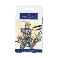 Set di penne artistiche Faber-Castell Comic 3D