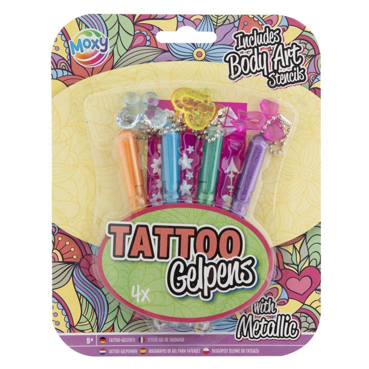 Set di penne gel metalliche per tatuaggi – Set 1