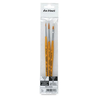Set di pennelli per pittura sintetici da Vinci Universal