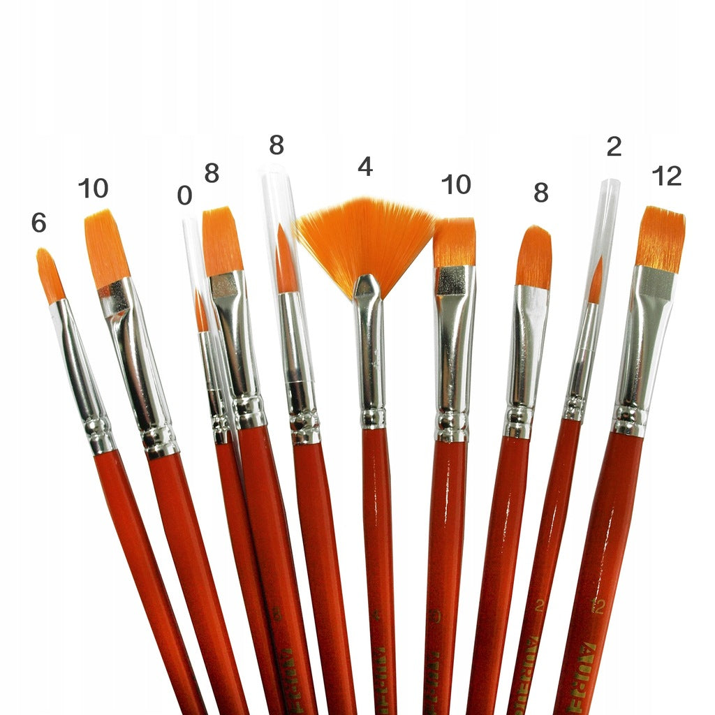 Set di pennelli Phoenix - 10 pezzi