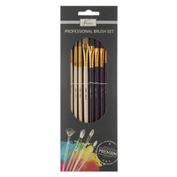 Set di pennelli professionali Nassau 10 pezzi
