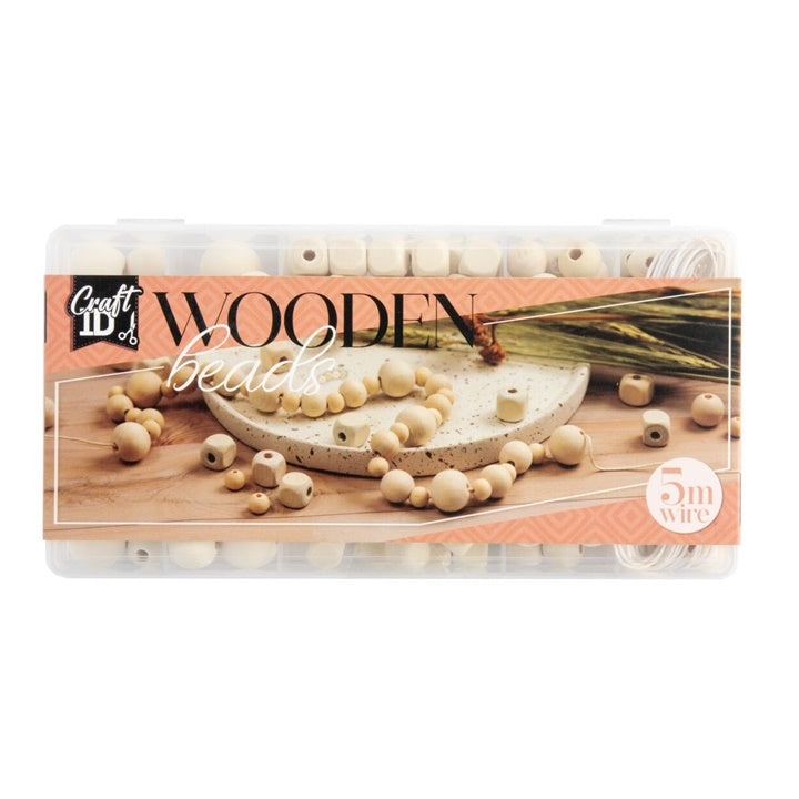 Set di perline di legno