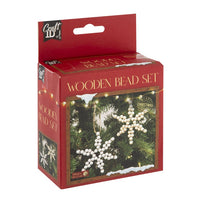 Set di perline di legno XMAS STARS