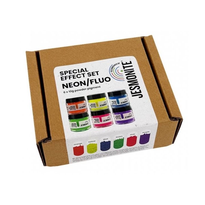 Set di pigmenti neon Jesmonite 6 x 10 g