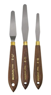Set di spatole e coltelli per pittura artistica - Set di 3 pezzi