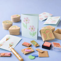Set di stampa creativa su schiuma - Scatole e cartoline