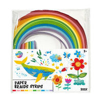Set di strisce di carta colorata