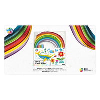 Set di strisce di carta colorata