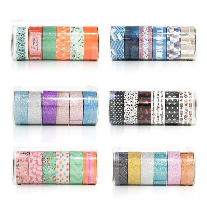 Set di strisce per washi 6 x 2,5 m | vari tipi