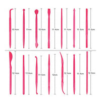 Set di strumenti di modellazione bifacciali 14 pezzi