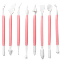 Set di strumenti di modellazione bifacciali 8 pezzi