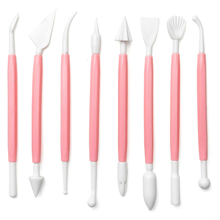 Set di strumenti di modellazione bifacciali 8 pezzi