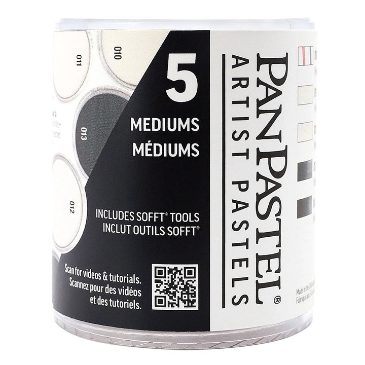 Set di supporti per pastelli dorati PanPastel - 5 pz.