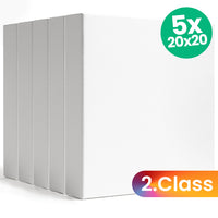 Set di tele 3D - 5 pezzi - 2a qualità - 20x20 cm