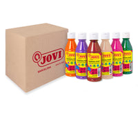 Set di tempere pronte JOVI Premium 6 x 250 ml – mix colori variante B