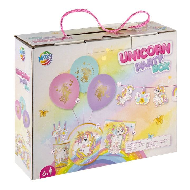Set festa Unicorno per bambini 43 pezzi