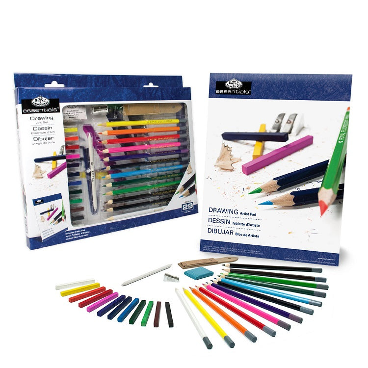 Set grande per disegno Royal & Langnickel Essentials - 29 pezzi