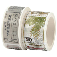 Set nastri Washi - foglie e natura