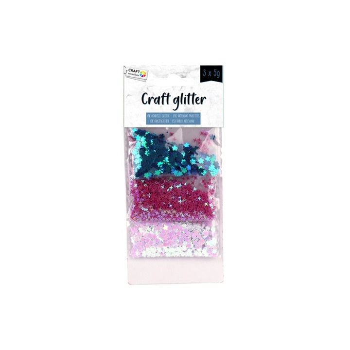 Set di paillettes decorative forme assortite 3 x 5 g