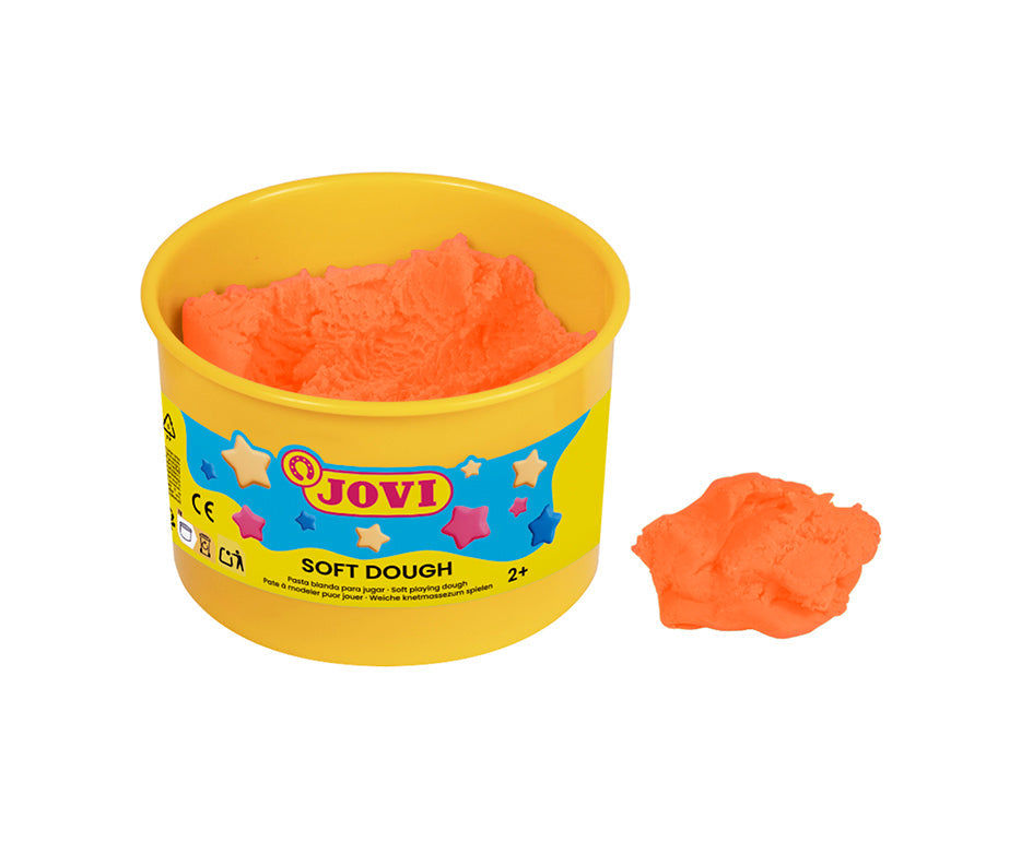 Set pasta per modellare JOVI Soft Dough colori neon 6 x 460 g