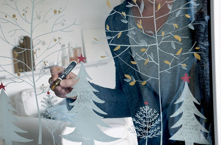 Set di pennarelli a gesso KREUL frost - 4 pz — immagine 2