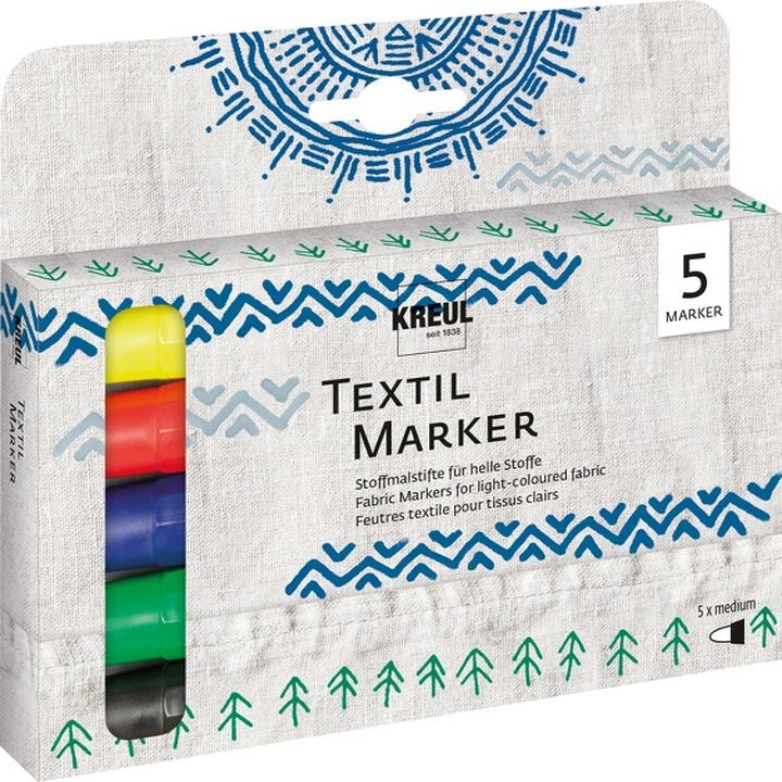 Set pennarelli KREUL JAVANA Texi Max SUNNY 5 pezzi