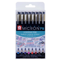 Set penne tecniche Sakura Pigma Micron PN - set di 8 pezzi