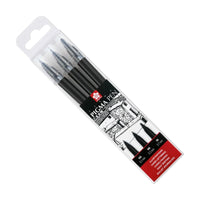Set penne tecniche Sakura Pigma nero - set di 3 pezzi