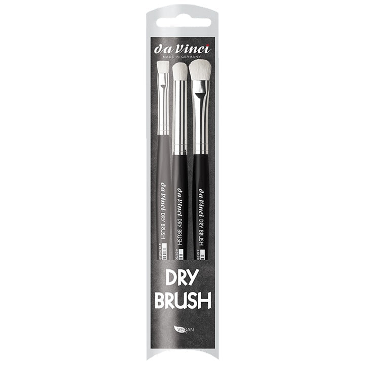 Set pennelli da Vinci Dry Brush 3 pz — immagine 1
