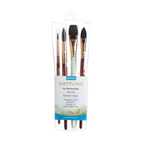 Set pennelli PRINCETON Neptune per acquerello - set da 4 pezzi