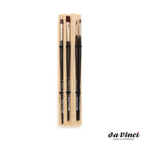 Set pennelli Top Acryl 5004 - da Vinci - 4 pezzi