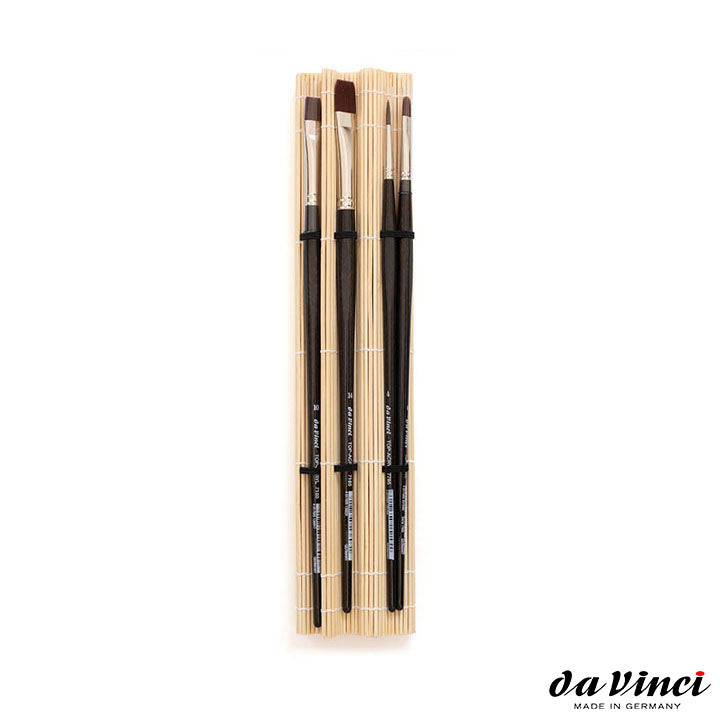 Set pennelli Top Acryl 5004 - da Vinci - 4 pezzi