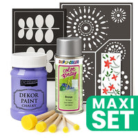 Set per il rinnovo dei mobili con vernice spray argento - Viola