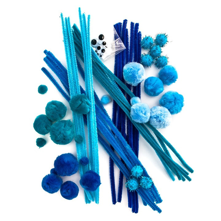 Set per l'artigianato creativo - 80 pezzi | Vari colori