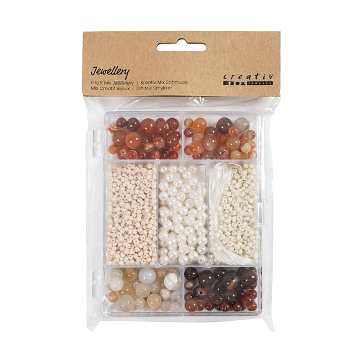 Set per la creazione di gioielli creativi - Mix Brown