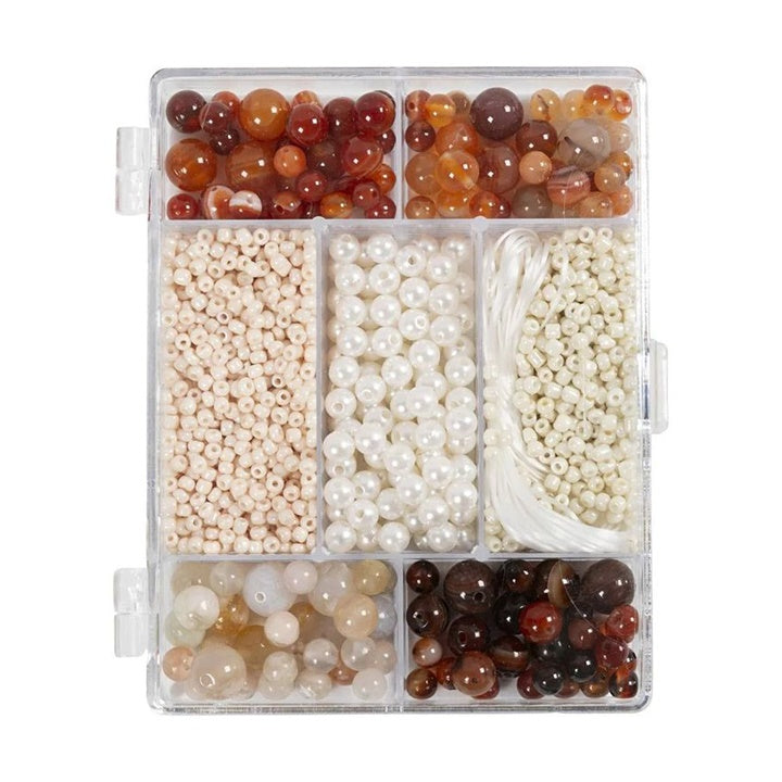 Set per la creazione di gioielli creativi - Mix Brown