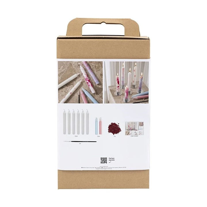 Set per la decorazione di candele creative