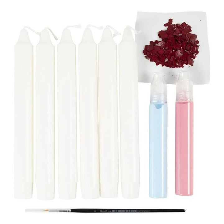 Set per la decorazione di candele creative