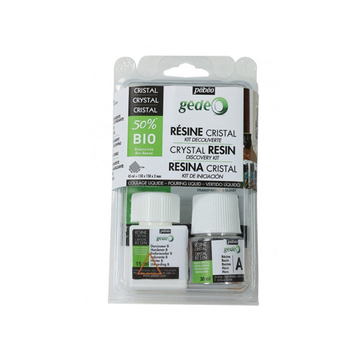 Set per lavorare con resina organica cristallina Pebeo