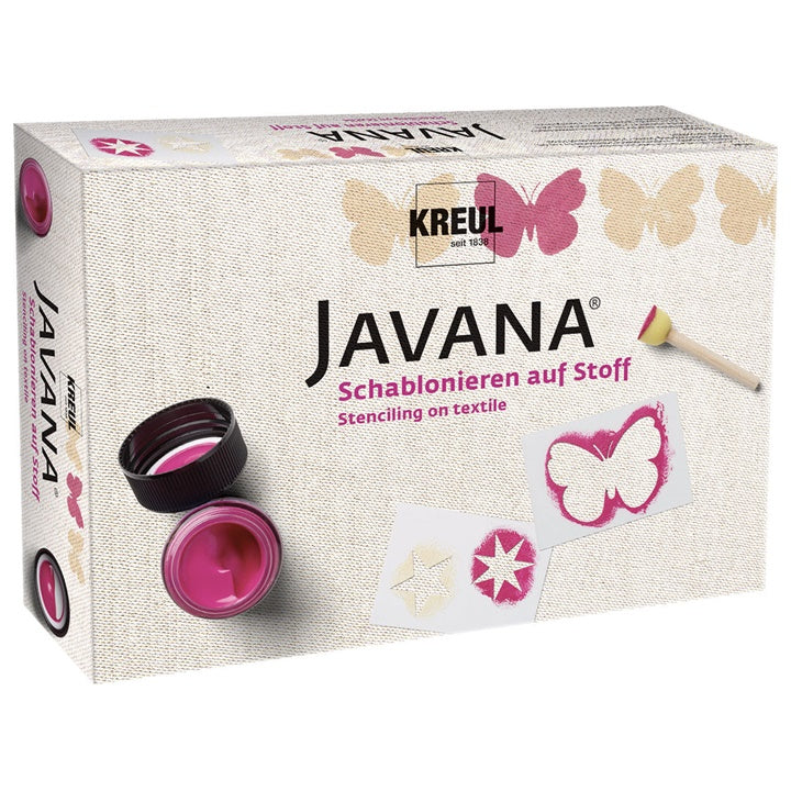 Set per pittura su tessuto con modelli JAVANA KREUL