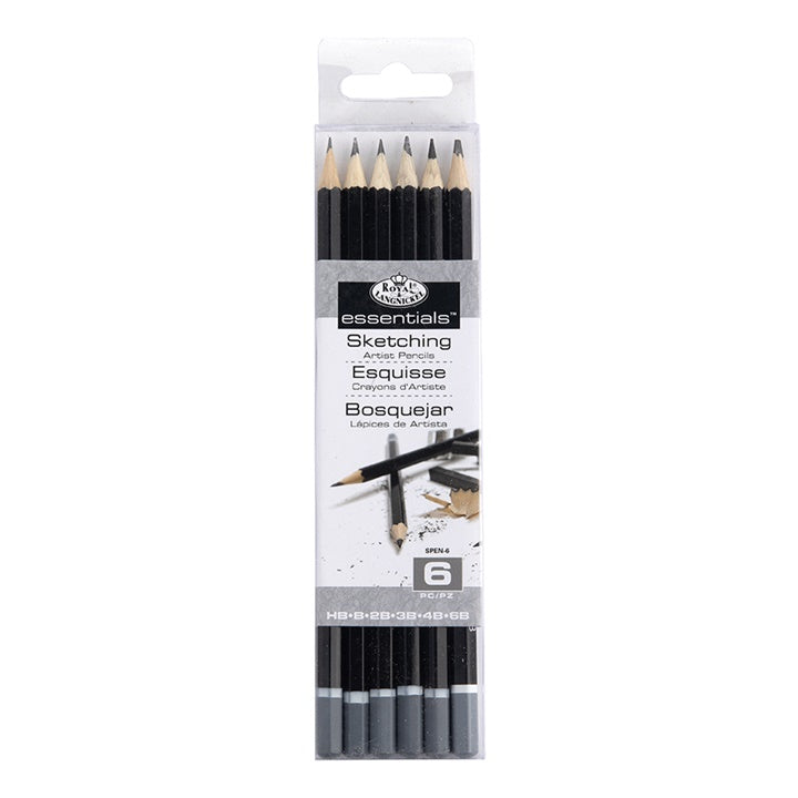 Set per schizzi a matita di grafite