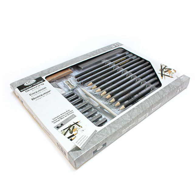 Set per schizzo e disegno - 31 pz