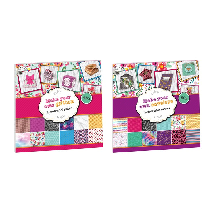 Set per scrapbooking Craft Sensations - 24 fogli | design diversi