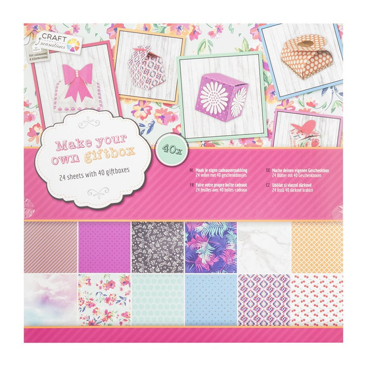 Set per scrapbooking Craft Sensations - 24 fogli | design diversi